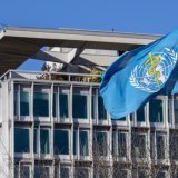 Les membres de l'Organisation mondiale de la santé (OMS) auront réussi à aplanir leurs divisions restantes pour un accord anti-pandémies à Genève (archives). Keystone/MARTIAL TREZZINI